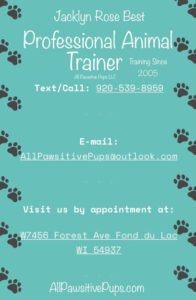 All Pawsitive Pups LLC